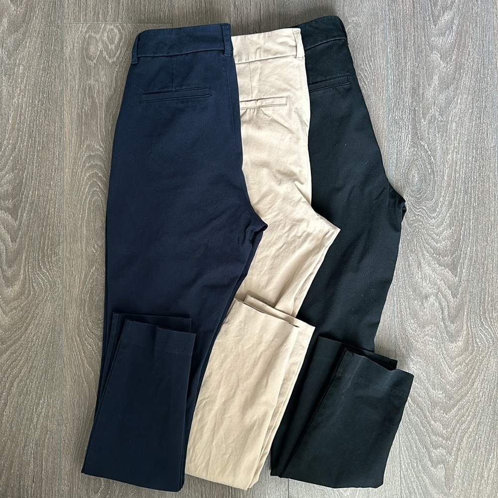 Old navy BUNDLE x3 high rise Pixie Skinny Ankle Pants 4 tall